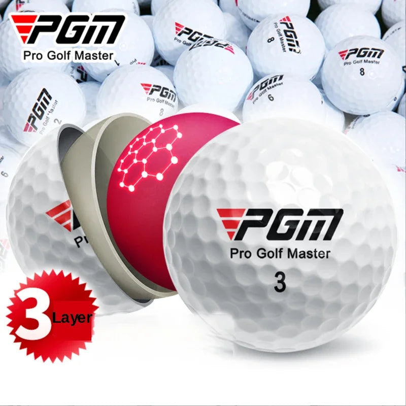 PGM Golf Ball Q002 – 3-Layer High Elasticity Rubber Ball with Superior Backspin image 2