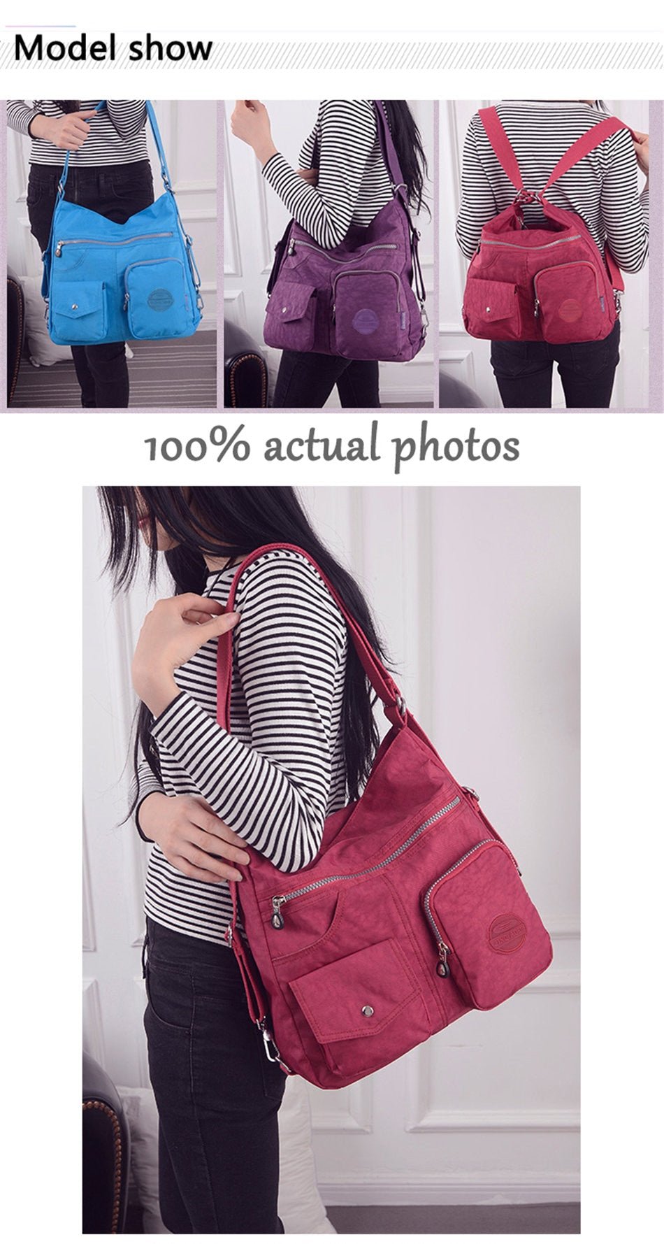 Waterproof Women Designer Handbag image 3