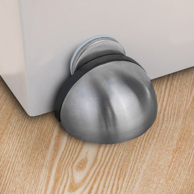 Stainless Steel Rubber Magnetic Door Stopper image 0