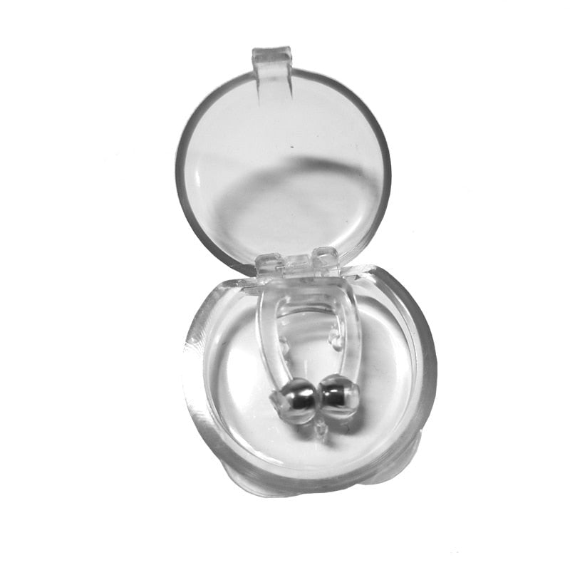 Silicone Magnetic Anti Snore Nose Clip image 4