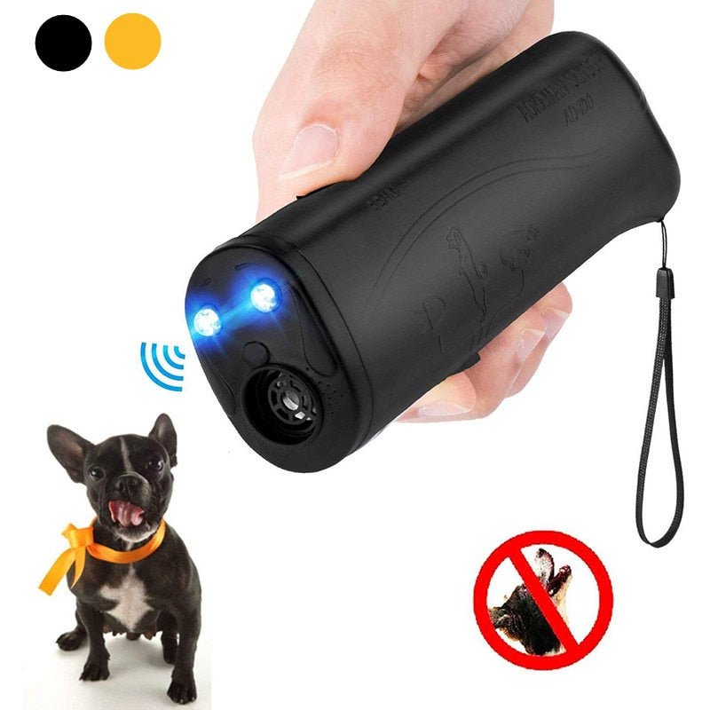 Handheld Ultrasonic Dog Repeller with LED Light Pet Stop Bark Repellent Control Trainer Chaser Dog Training Anti Barking Device image 10