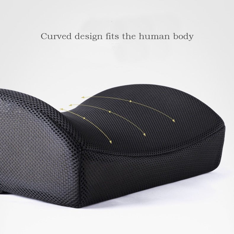 Orthopedic Hemorrhoid Seat Cushion Memory Foam Car Seat Cushion Set Slow Rebound Office Chair Waist Support Coccyx Pain Relief image 15