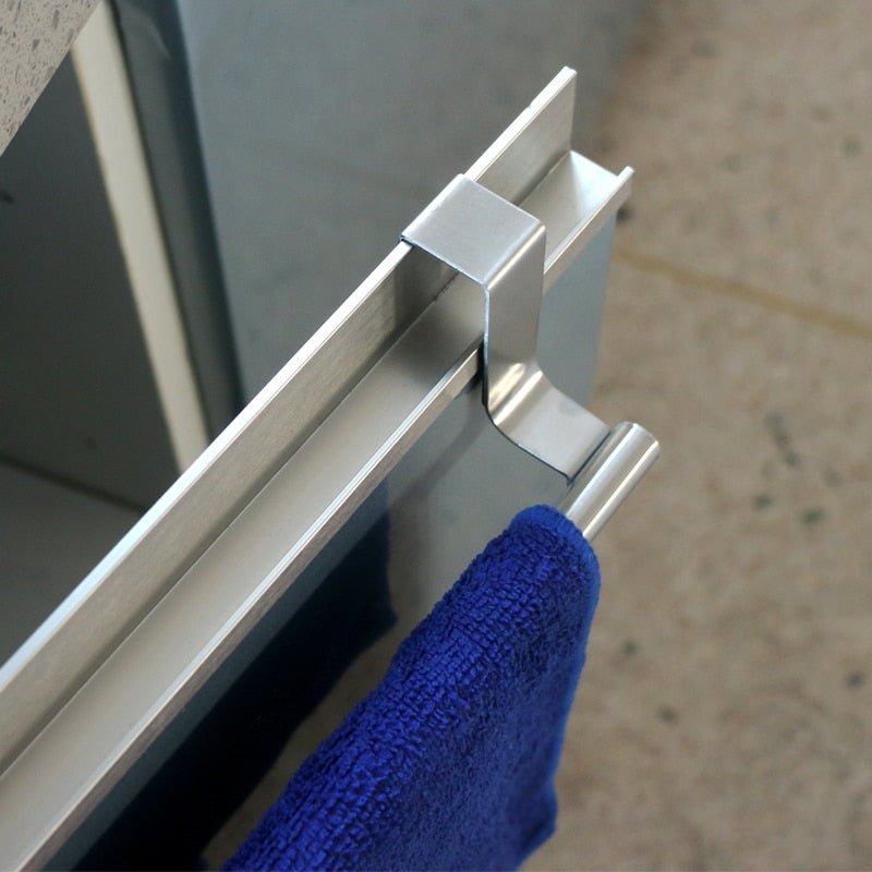 Stainless Steel Bathroom and Kitchen Towel Rack image 1
