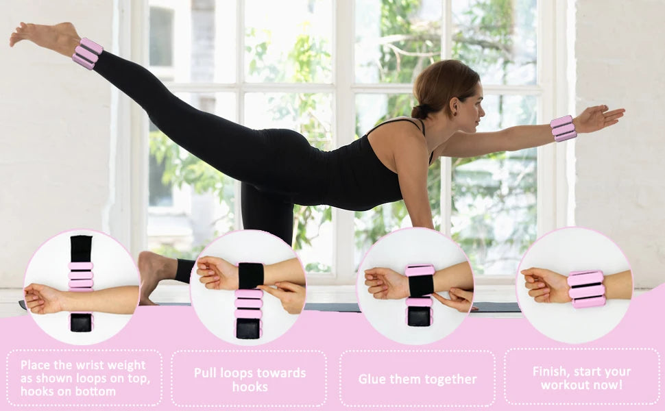 Weighted Bracelets for Yoga & Fitness – Adjustable Wrist & Ankle Weights for Enhanced Workouts image 12