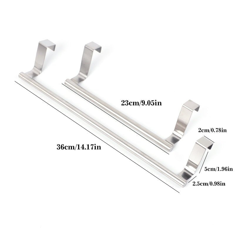 Stainless Steel Bathroom and Kitchen Towel Rack image 8