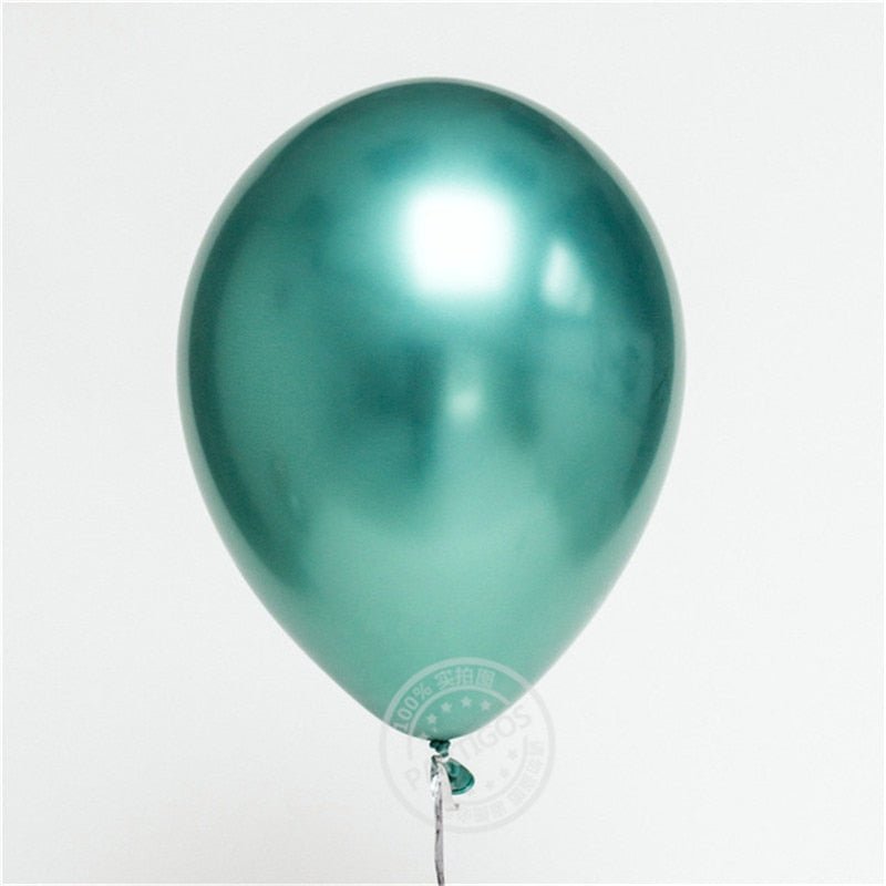 20pcs Confetti Chrome Birthday Party Decors Wedding Decoration New Year Balloon Set image 21