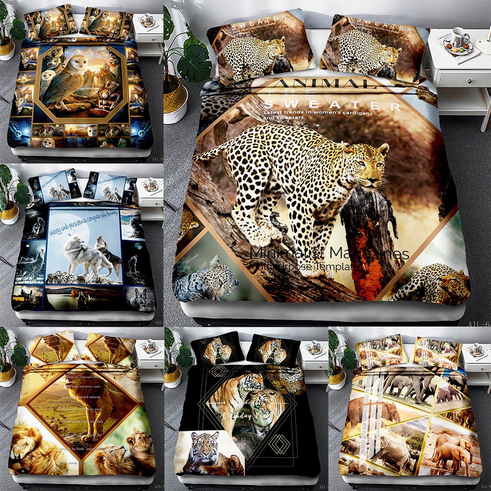 3D Double Increase Comfort Customized Duvet Bedding Set image 0