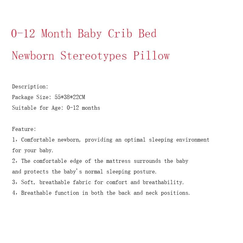 Portable Anti-rollover Baby Crib Nest Bed With Pillow image 8