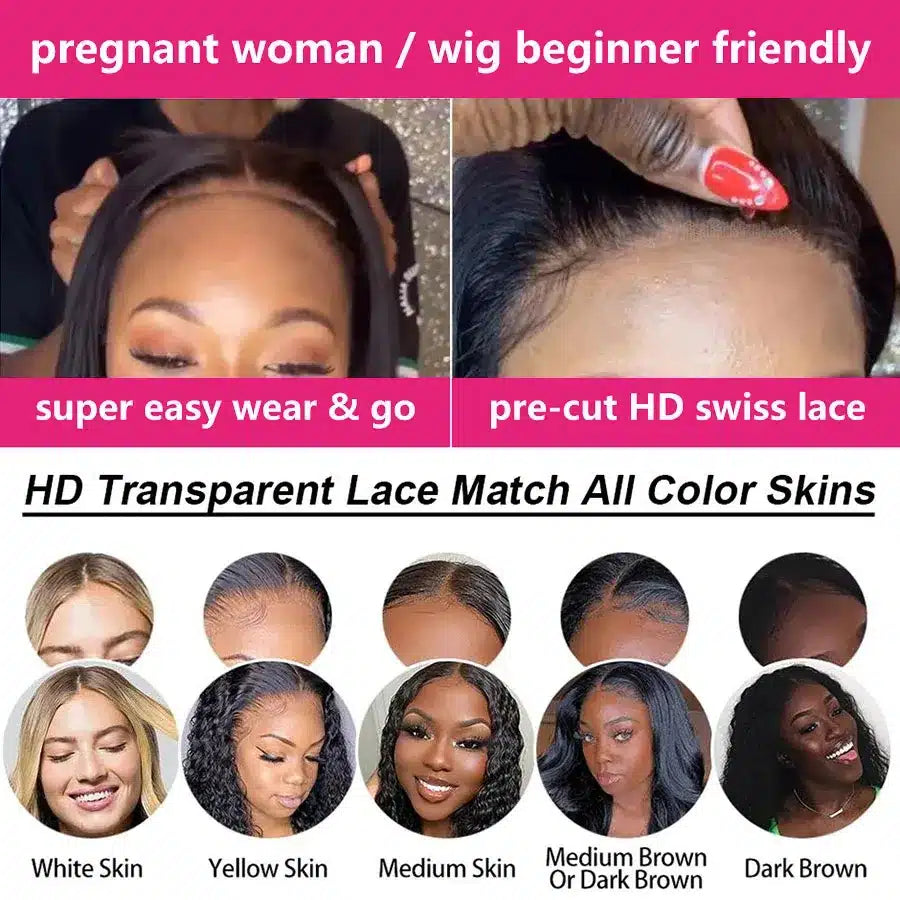Wear & Go Glueless Brazilian Body Wave 13x6 HD Lace Wig ‚Äì Pre-Plucked, Ready-to-Wear Human Hair for Effortless Style image 10