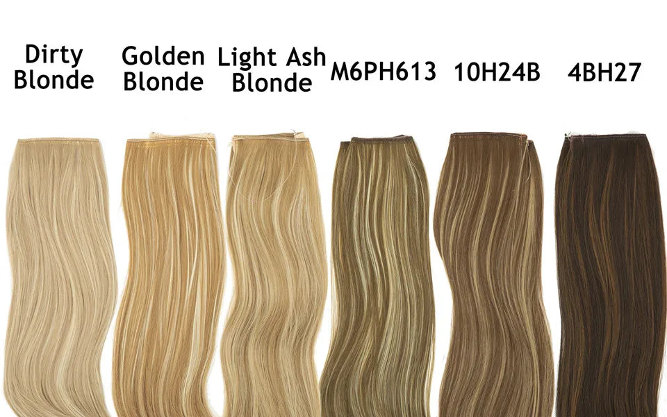 SARLA Halo Invisible Wire Synthetic Hair Extension-No Clip image 7