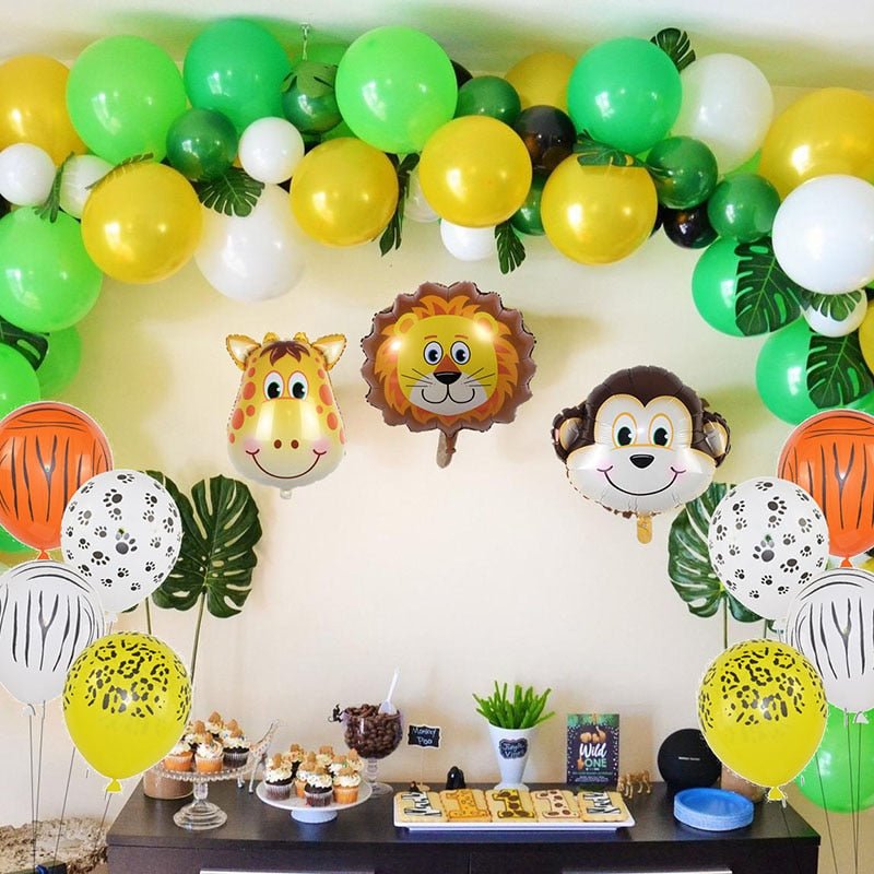 Baby Shower Animal Balloons | Birthday Jungle Party Balloon | Wedding Party Decor | Kid Birthday Balloon image 7