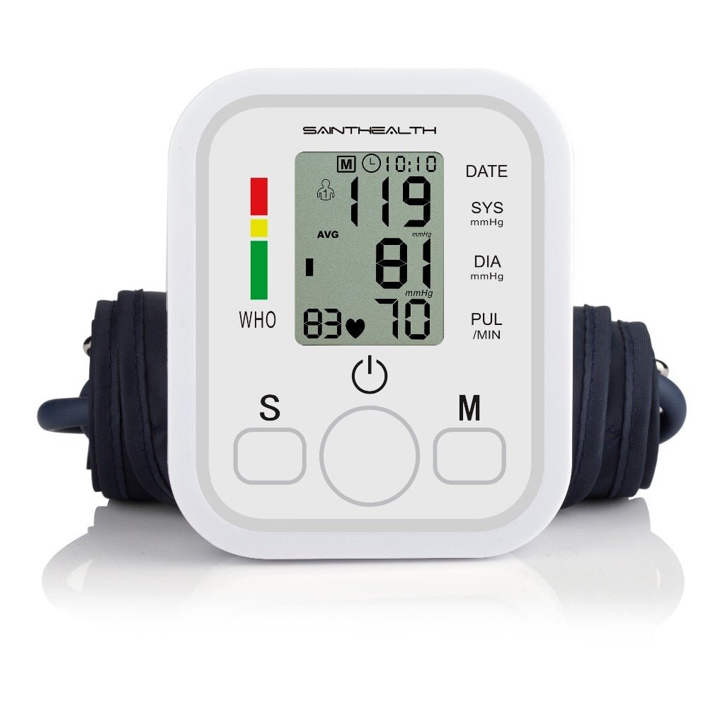 Saint Health Automatic Upper Arm Blood Pressure Monitor – Accurate Sphygmomanometer for Arterial Pressure Measurement image 11