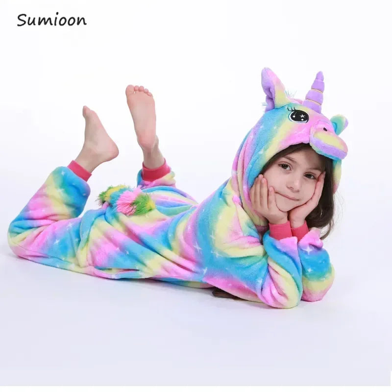 Unisex Animal Onesies for Adults | Unicorn, Lion, Panda, Cat Kigurumi Pajamas & Winter Sleepwear image 39