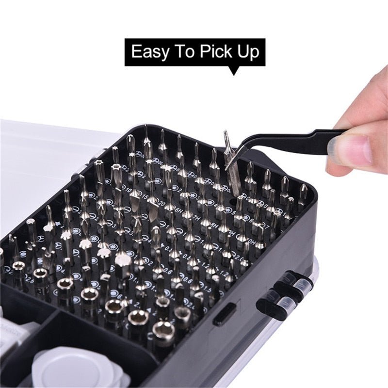 KALAIDUN 112 in 1 Magnetic Screwdriver Bit Torx Multi Mobile Phone Repair Tools Kit image 22