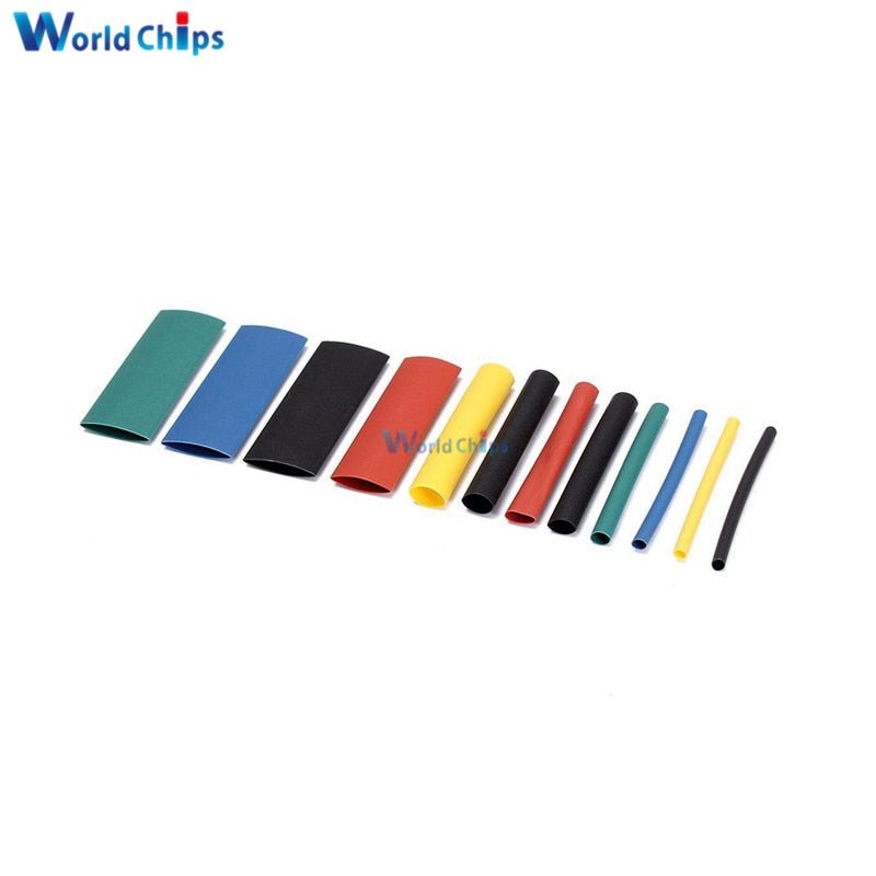 Polyolefin Heat Shrink Tubing Cable Sleeves Wrap | Heat Shrink Tubing Wire Wrap Cable Sleeve Assortment Electric Insulation Tube image 13