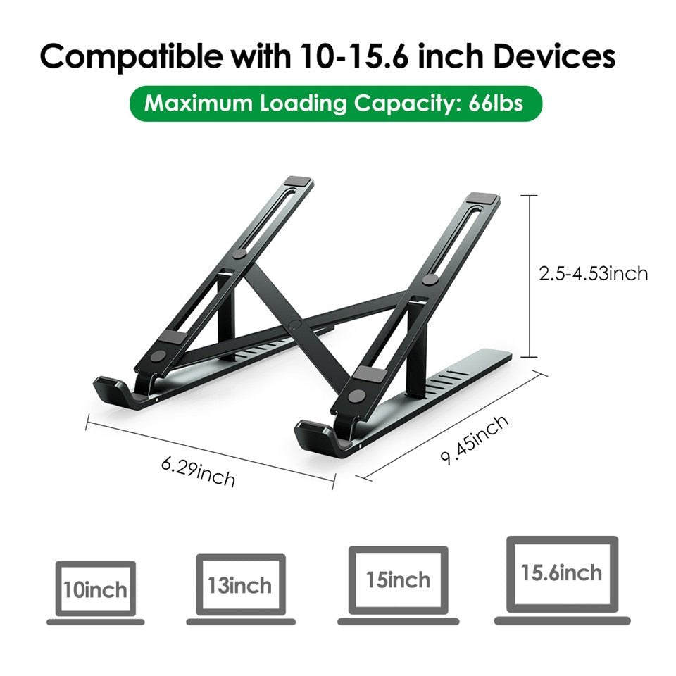 LINGCHEN Foldable Laptop Stand for MacBook Pro and Notebook image 11