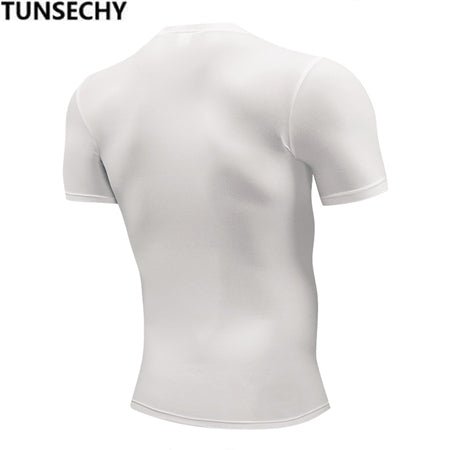 Men's Short Sleeve Compression T-shirts image 47