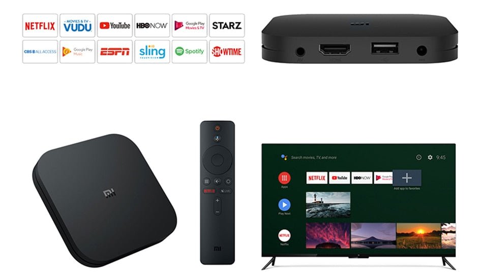 Original Global Xiaomi Mi TV Box WIFI Google Cast Netflix Set Mi Box 4 Media Player image 23