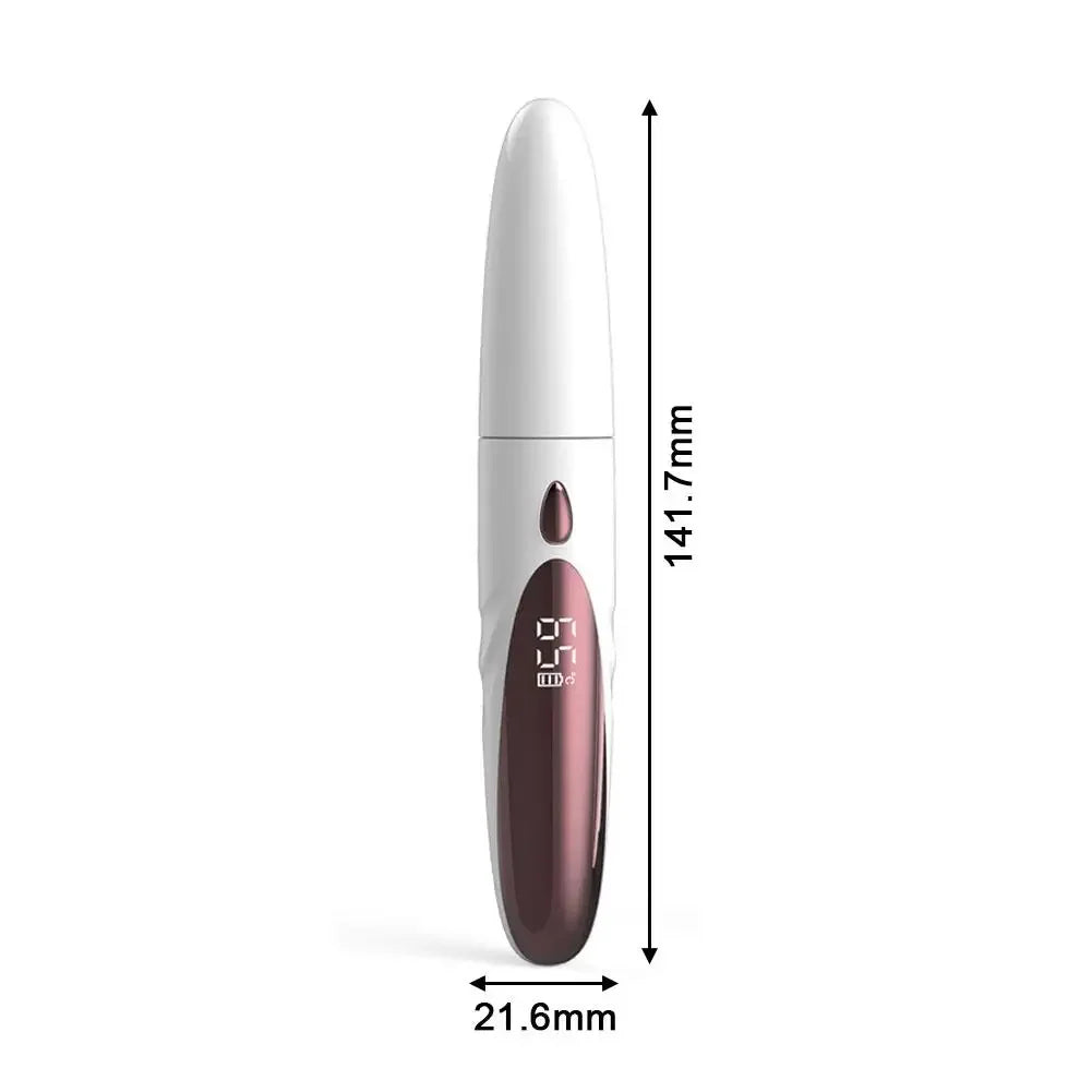 Electric Heated Eyelash Curler USB Rechargeable Eyelashes Curler 4 Mode Quick Heating Natural Curler Long Eyelash Lasting Makeup