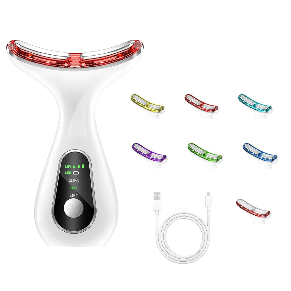 Face Lift EMS Microcurrent Neck Lift Device Slim Massager Facial Lifting Tightening Face Wrinkle Remover Facial Massager
