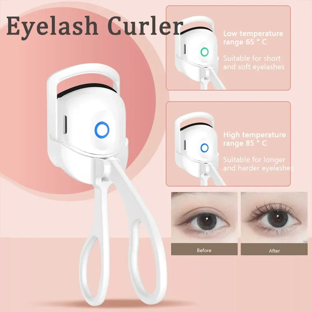 Electric Heated Eyelash USB Rechargeable Makeup Tool