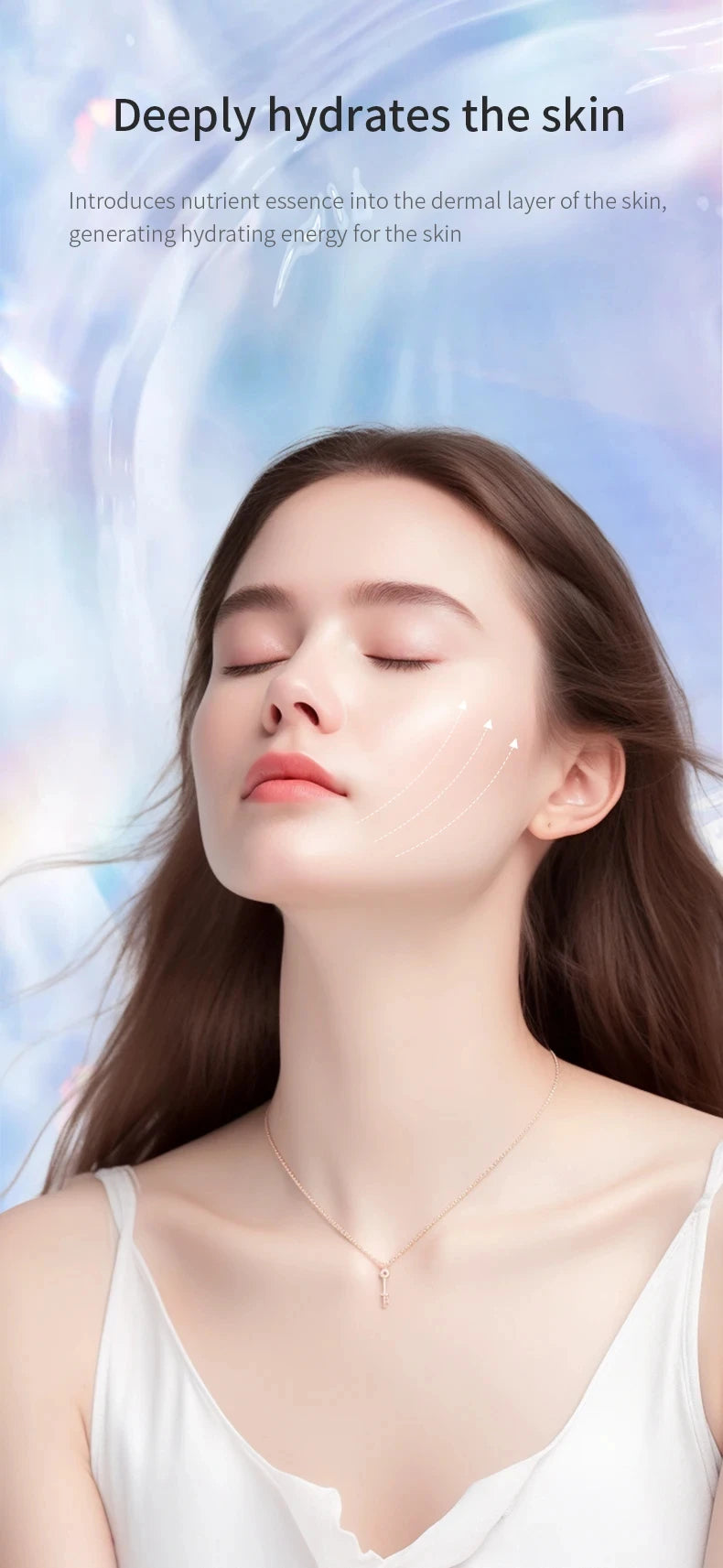 Ultrasonic Skin Scrubber Face Spatula Pore Cleaner Blackhead Remover Facial Lifting Ion Deep Cleansing Beauty Device For Home Us