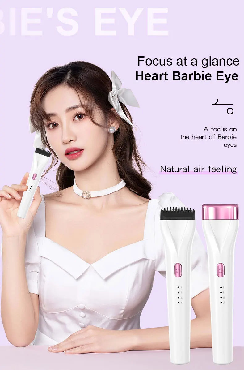 Heated Eyelash Curler Electric 3Modes Eye Lashes Eyelash Grafting Long Lasting Makeup Tools Hot Viewer for hot beulah