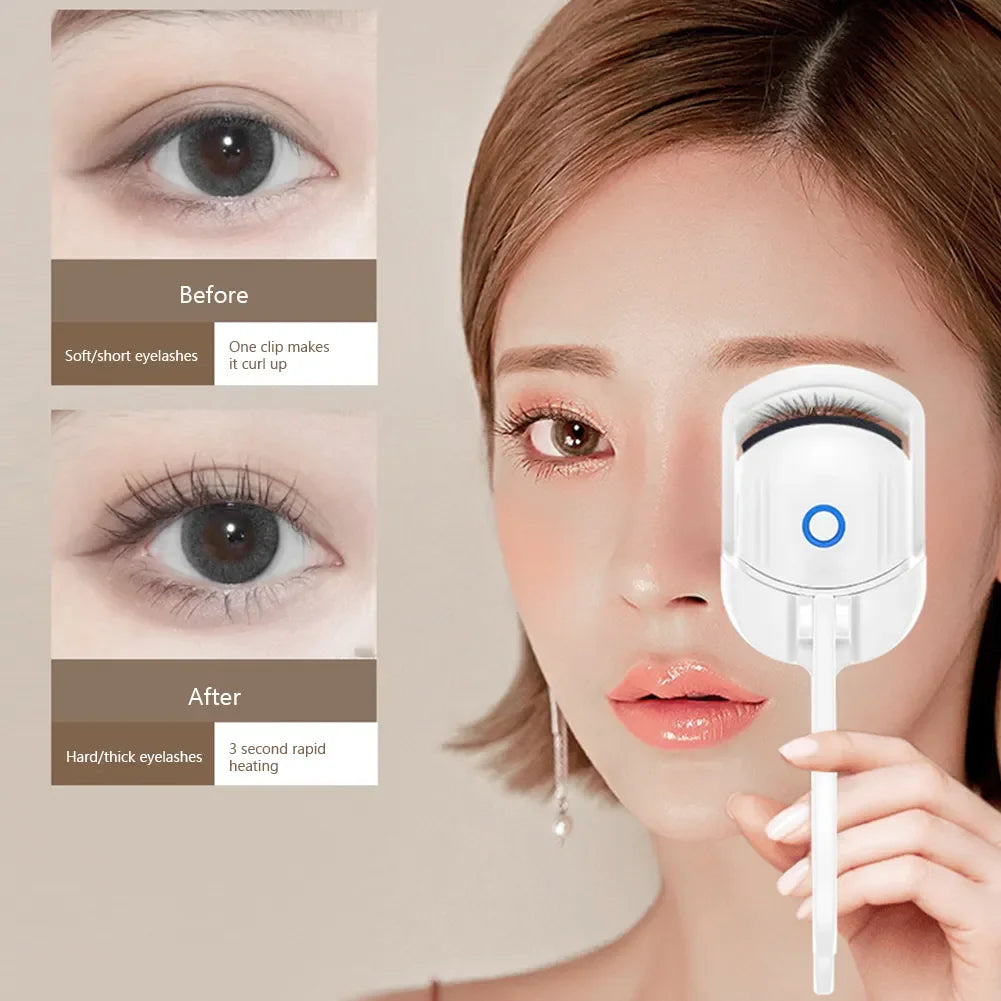 Electric Heated Eyelash USB Rechargeable Makeup Tool