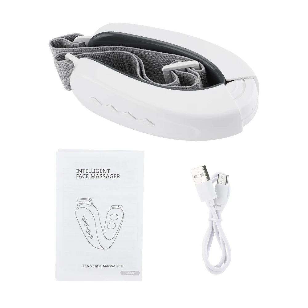 Electric V-face Device Micro-current Face Shaping Machine Face Lifting and Firming Artifact Intelligent Facial Massager