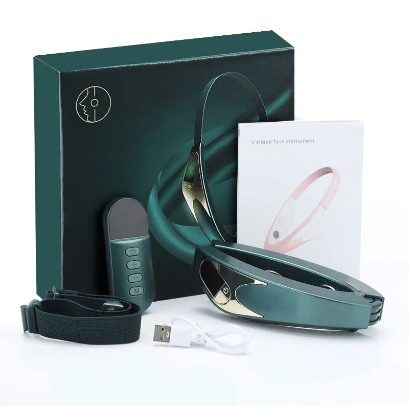 Electric V-face Device Micro-current Face Shaping Machine Face Lifting and Firming Artifact Intelligent Facial Massager