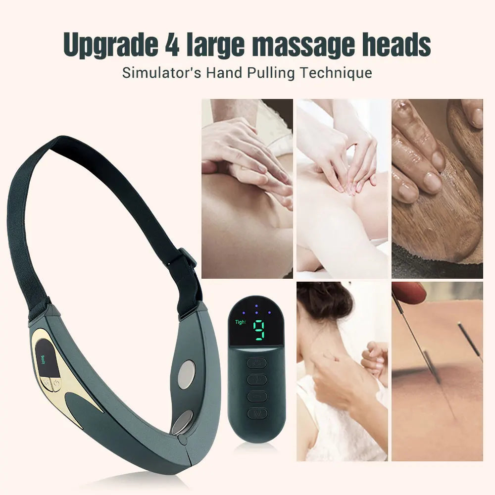Electric V-face Device Micro-current Face Shaping Machine Face Lifting and Firming Artifact Intelligent Facial Massager