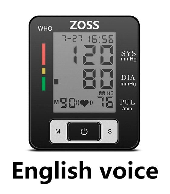 High-Accuracy Medical Blood Pressure Monitor | Digital Wrist Cuff Sphygmomanometer for Precise BP Tracking image 8