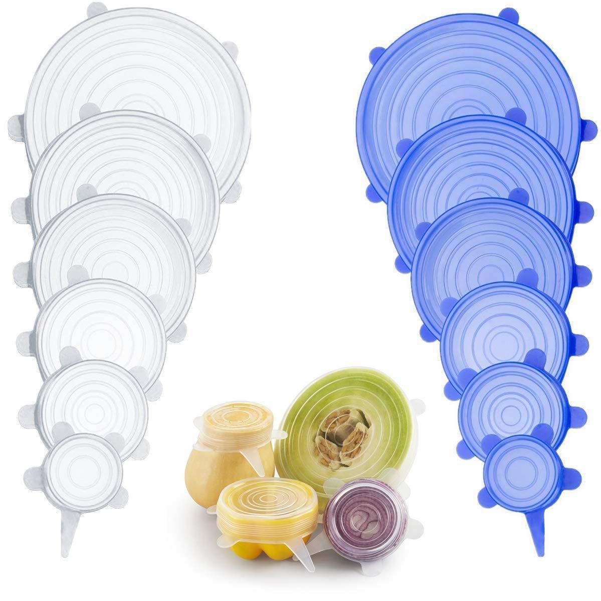 6PCS Universal Silicone Stretch Lids image 0