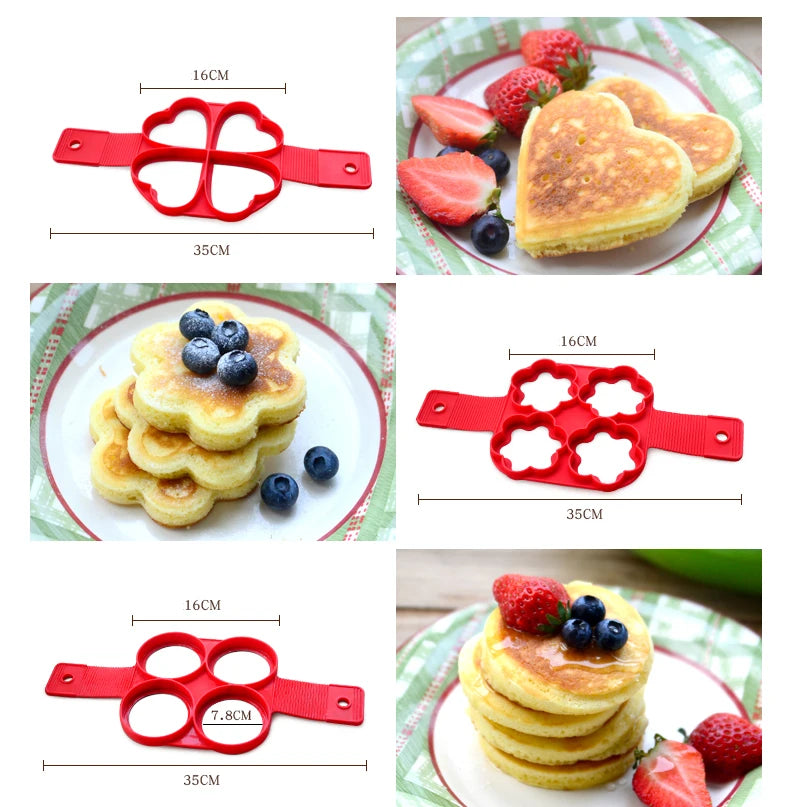 Silicone Non-Stick Egg & Pancake Shaper ‚Äì Fantastic Flip Cooker Mold for Perfect Omelets & Pancakes image 18