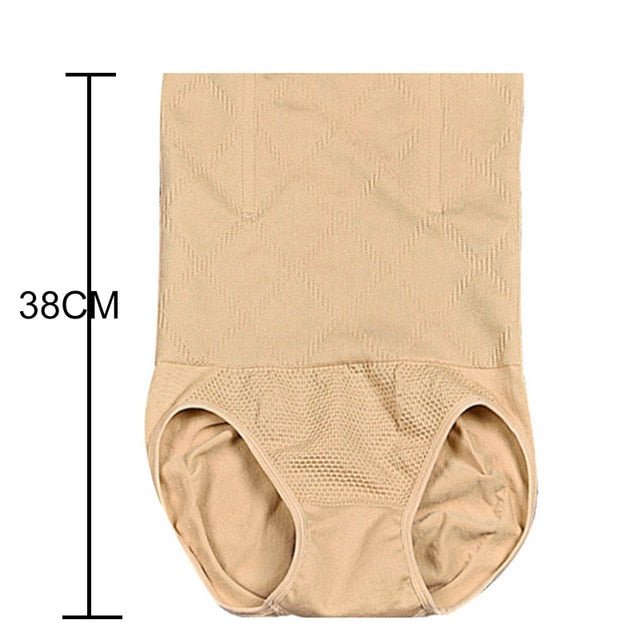 Waist and Tummy Control/Slimming Knicker Pants for Women - Khaki, M L image