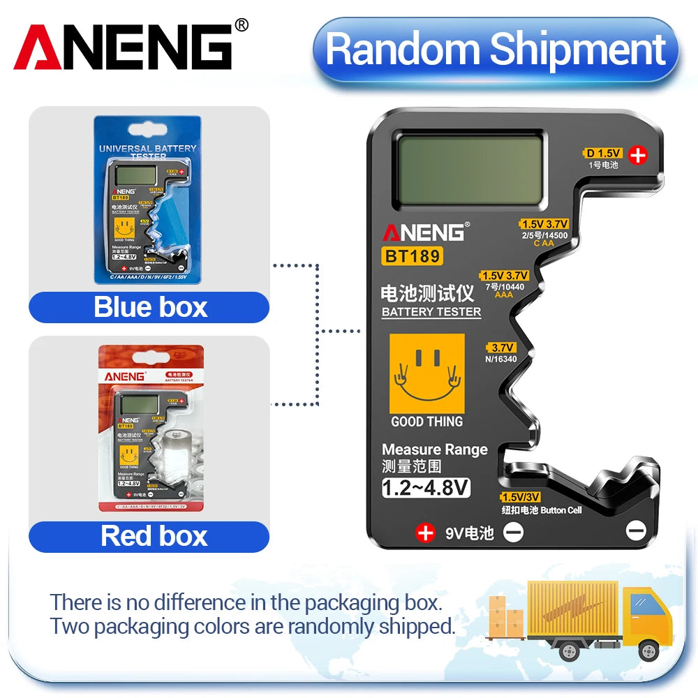 ANENG BT189 Button Cell Battery Tester ‚Äì Universal LCD Display for 9V, AA, AAA, N, D Batteries & Power Bank Detectors image 18