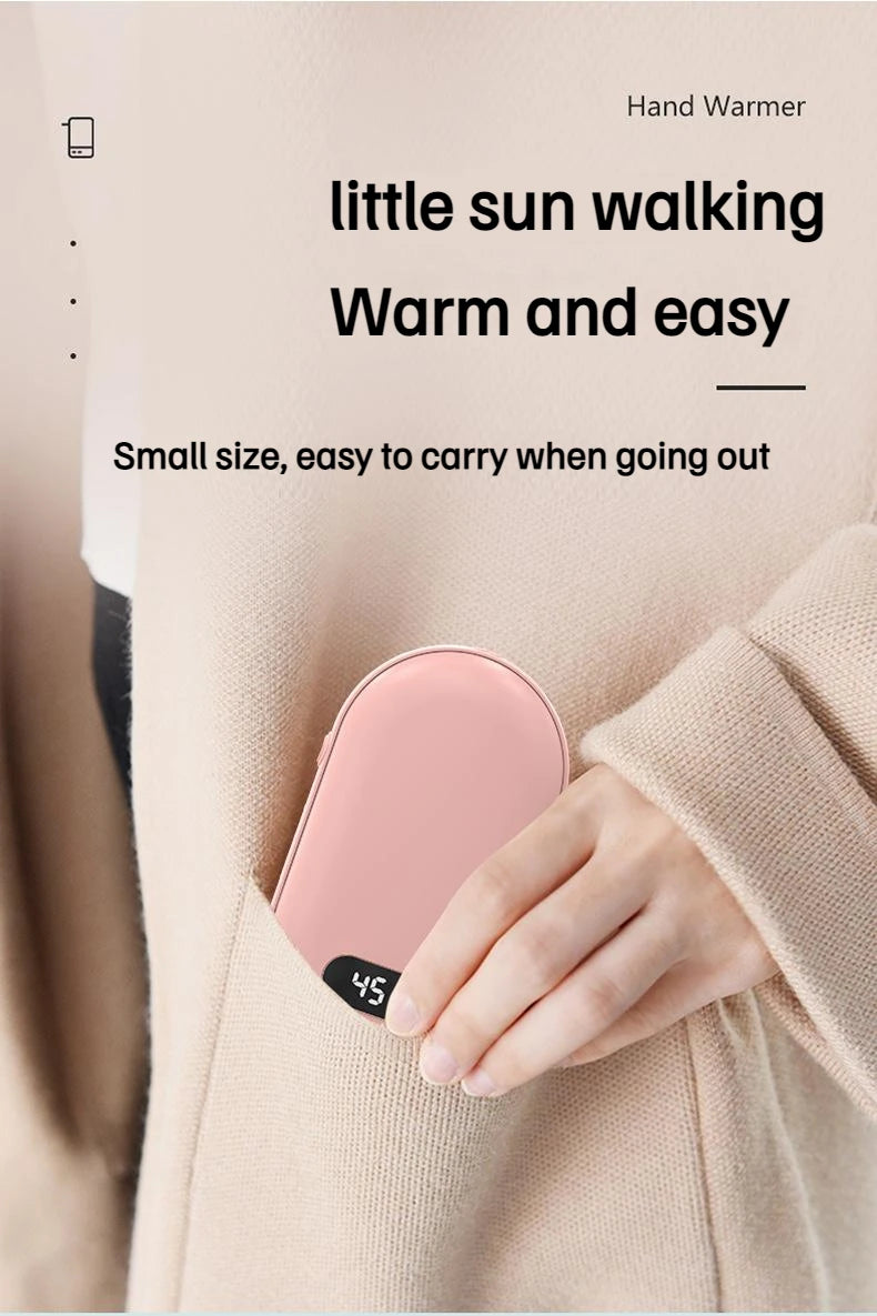 Compact Hand Warmer & Power Bank ‚Äì 2-in-1 USB Rechargeable Winter Essential image 26