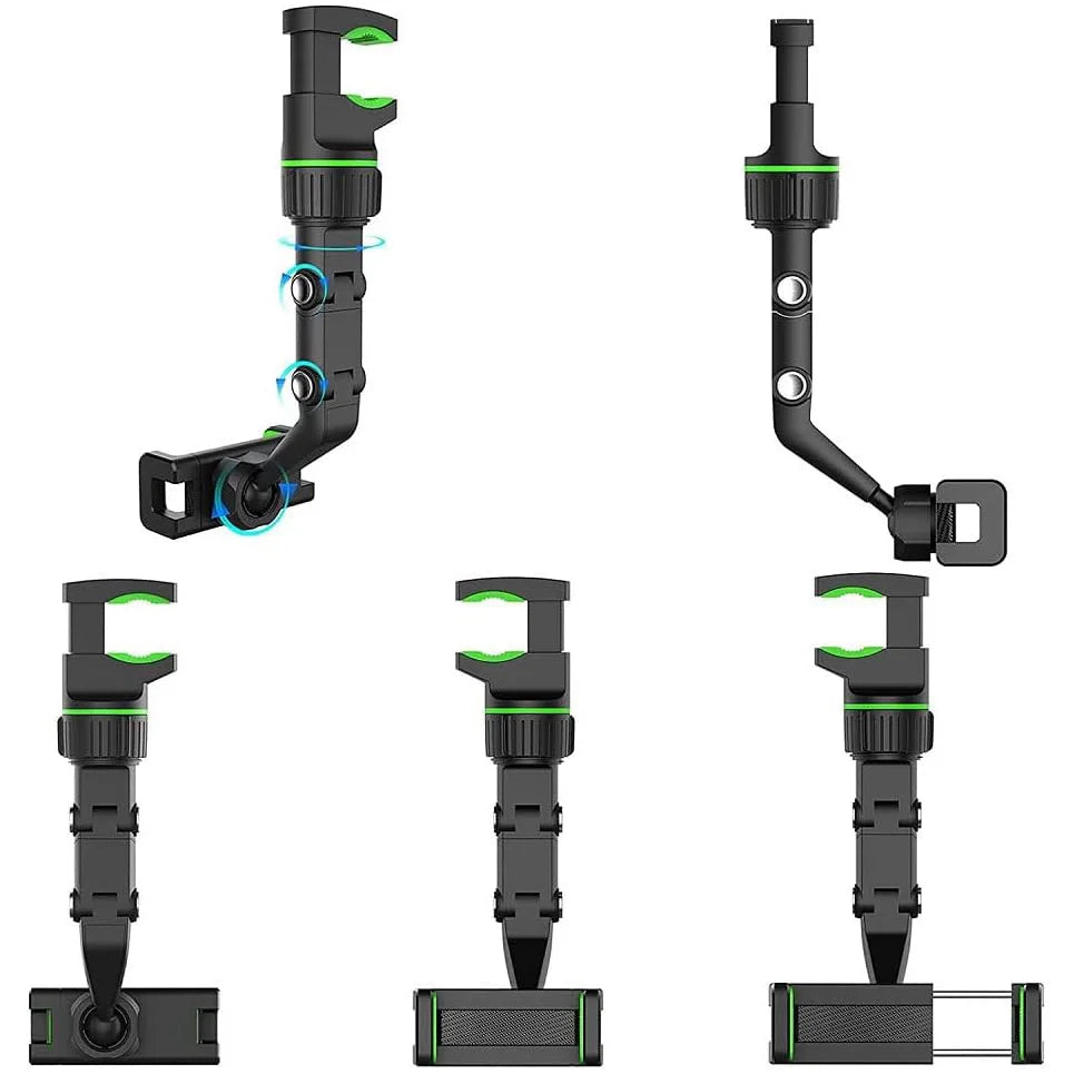 360¬∞ Rotatable Rearview Mirror Phone Holder ‚Äì Retractable Car Phone Mount for All Vehicles image 13