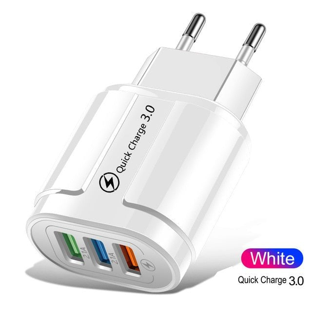 USB Fast Quick Universal Wall Mobile Phone Tablet Charger for iPhone 11 Samsung Huawei image 0