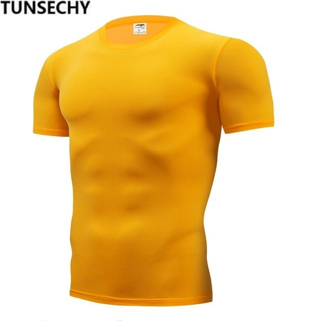 Men's Short Sleeve Compression T-shirts image 16