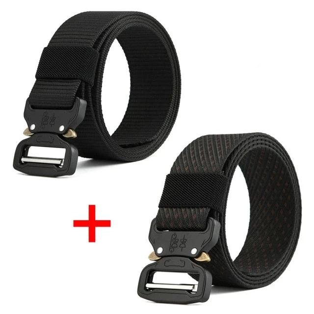 Tactical Belt | New Nylon Army Belt | Men Molle Military SWAT Combat Belts | Knock Off Emergency Survival Belt image