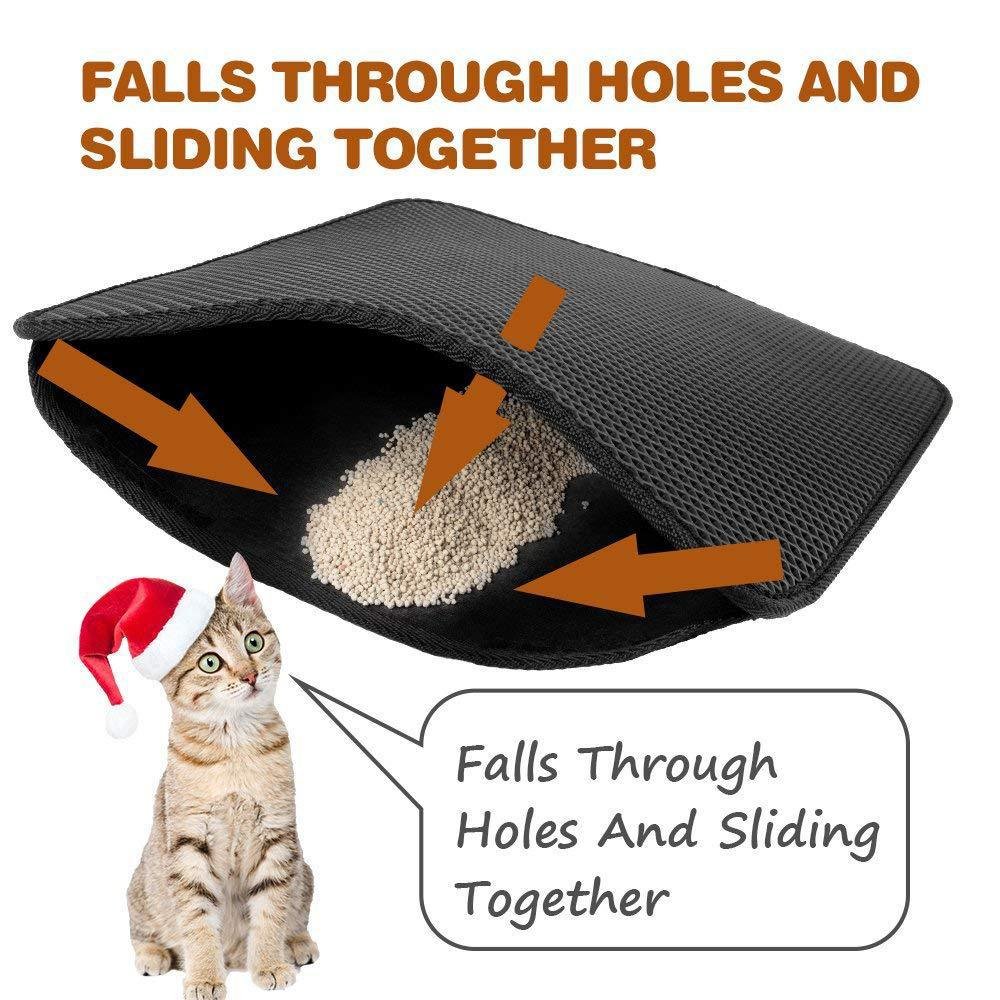 Double Layer WaterProof Cat Litter Mat image 7