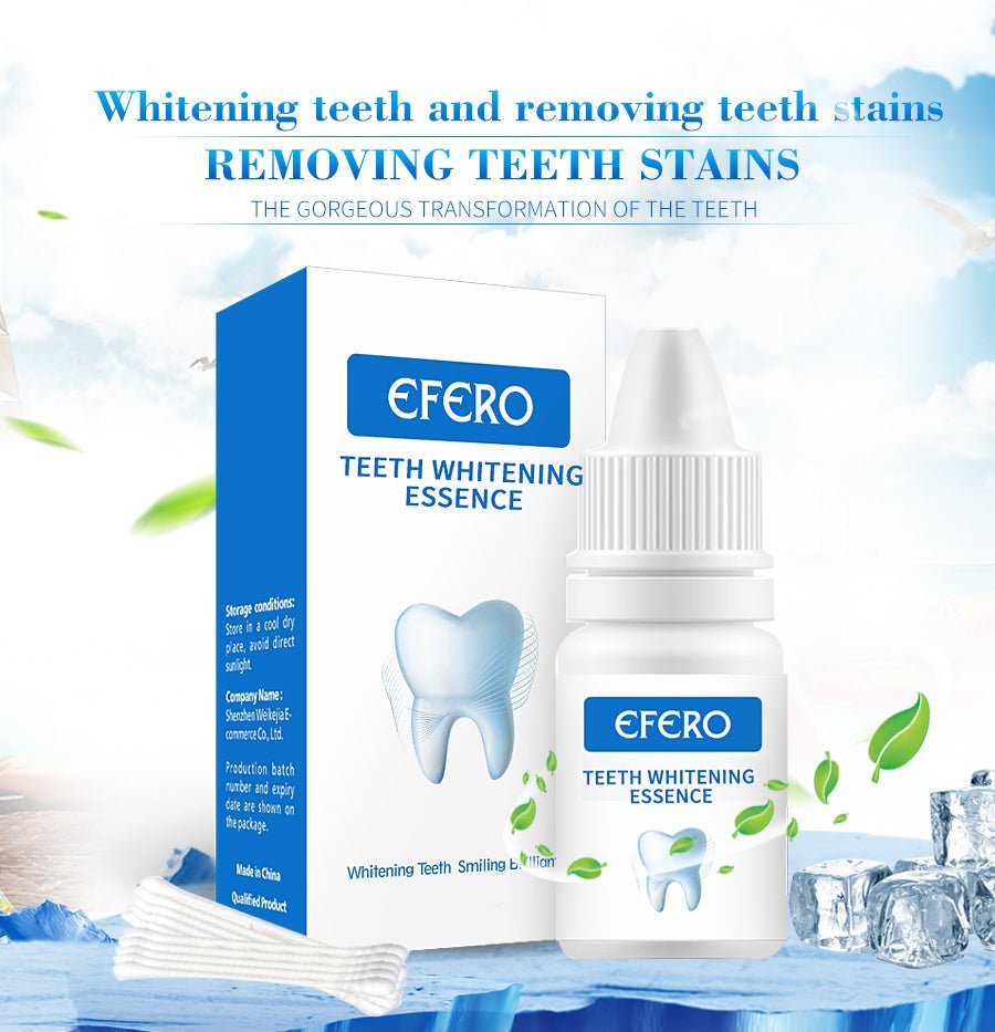 EFERO Teeth Whitening Essence Powder For Clean Oral Hygiene Whiten Teeth Remove Plaque Stains Fresh Breath Oral Hygiene Dental Tools image 0
