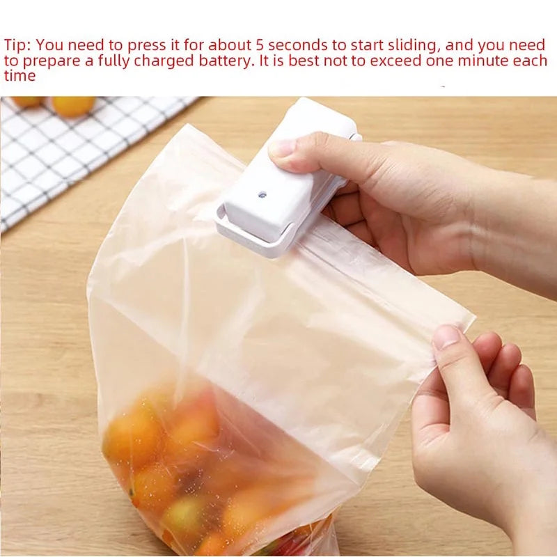 Mini Heat Bag Sealing Machine ‚Äì Portable Thermal Sealer for Plastic Food Packaging image 9