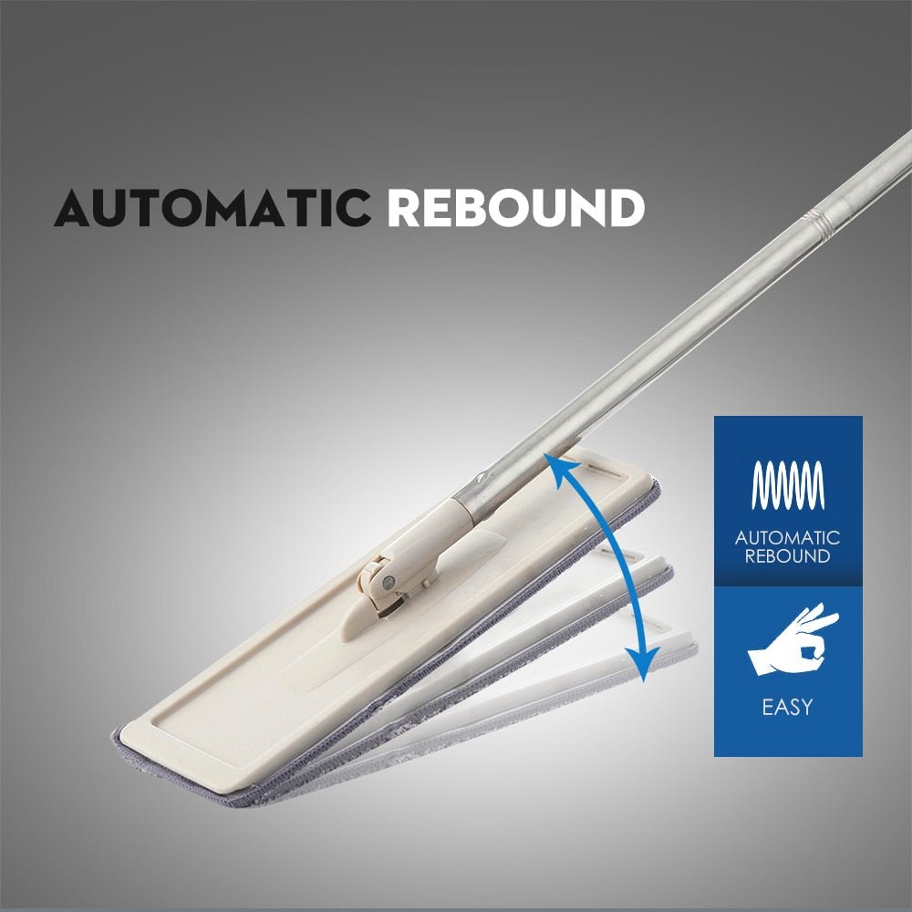 Hands-free Flat Squeeze Mop and Bucket Wringer image 3