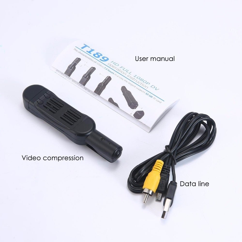 Full HD 1080P Mini Wearable Secret Camera Pen Camera with Support 32GB Card image 14