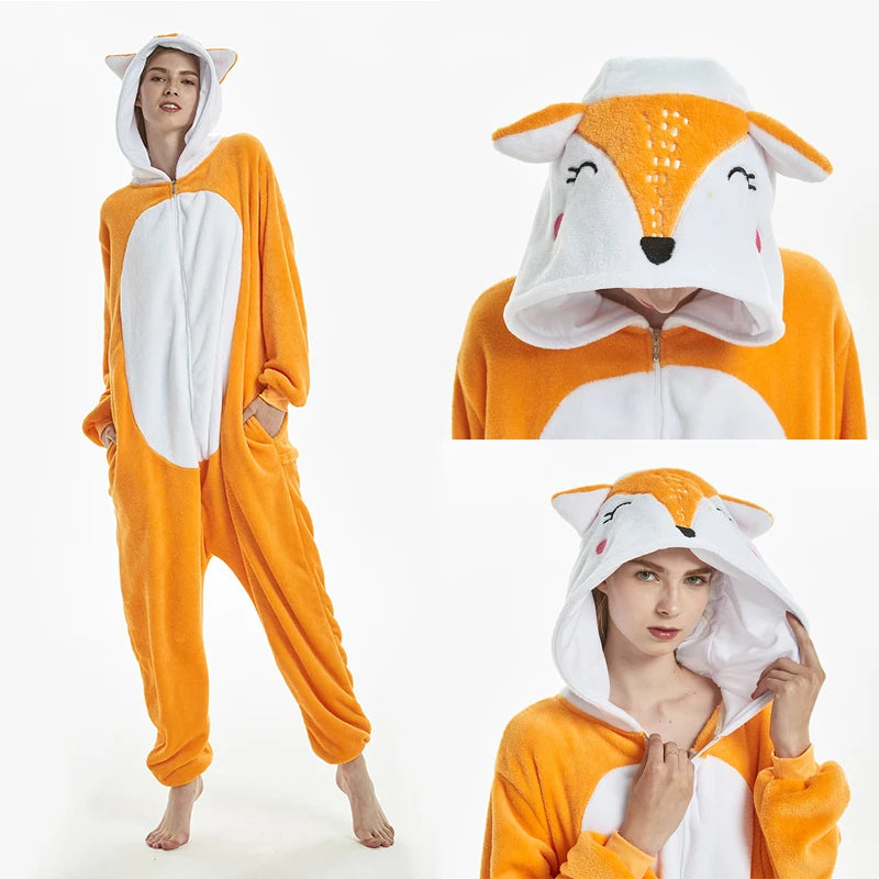 Kigurumi Unicorn Pajamas ‚Äì Kids‚Äô Animal Onesies for Boys & Girls, Warm Winter Homewear image 43