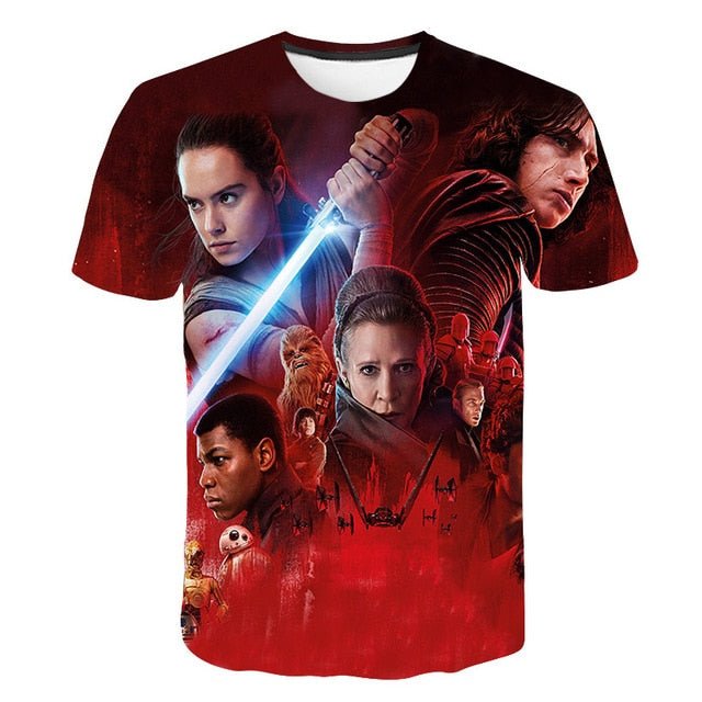 New Novelty 3D Printed Kids Compression Tee-shirt image