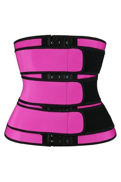 Neoprene Sauna Waist Trainer Corset Sweat Belts Body Shaper Slimming Corset Weight Loss Compression Trimmer Belt for Women image 7