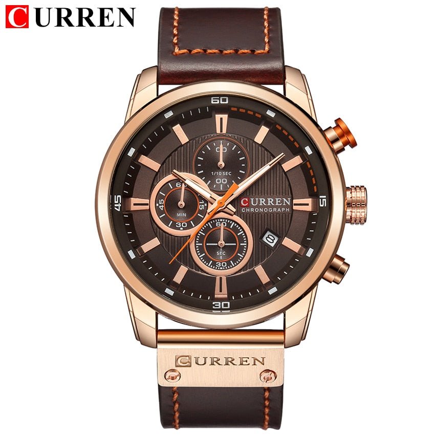 Top Brand Luxury Chronograph Quartz Watch image 15